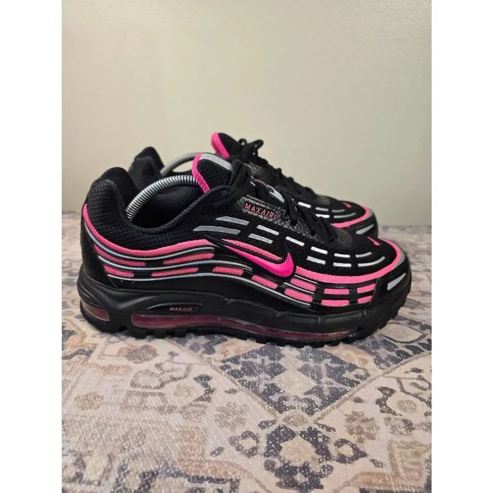NIKE Air Max TL 2.5 Black Hyper Pink Men's Running Shoes Size 10